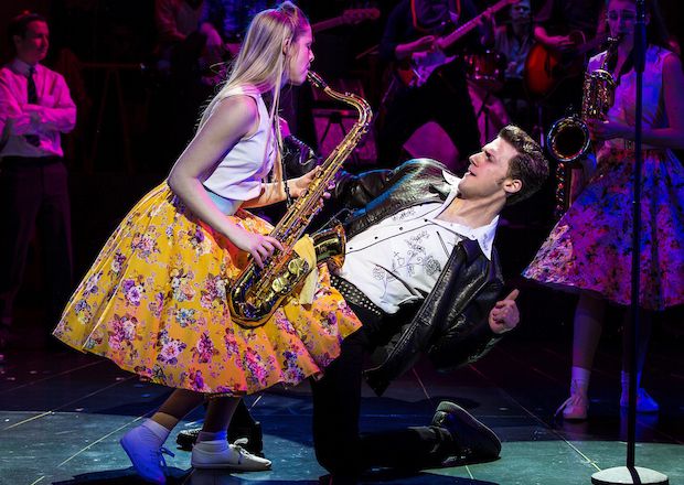 Chloe Edwards-Wood & Alastair Norman in the Dreamboats and Petticoats 2017 UK Tour. Photo by Pamela Raith Photography 005.jpg