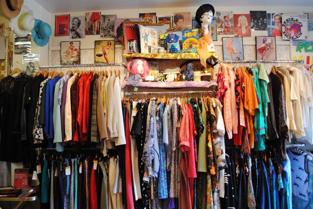 best charity shops for vintage clothes