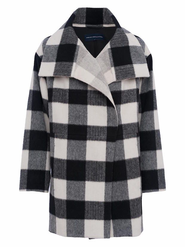 FRENCH CONNECTION JACKIE MIX LS WIDE COLLAR COAT £235 70iag_ blk wht copy.jpg