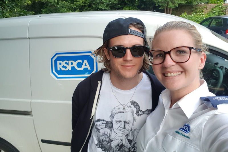 RSPCA Lisa Miller and Dougie Poynter.jpg