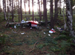 Plane crashes in Churt