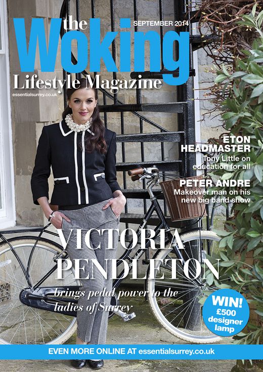 Victoria Pendleton in the Woking Magazine