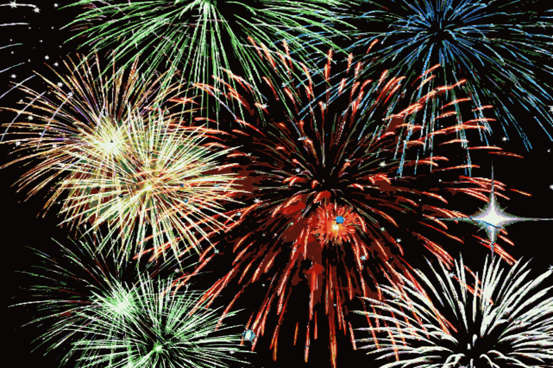 6 november 2022 fireworks clipart