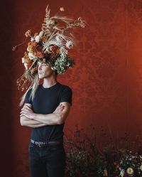 phil john perry headdress Just Dahlias .jpg