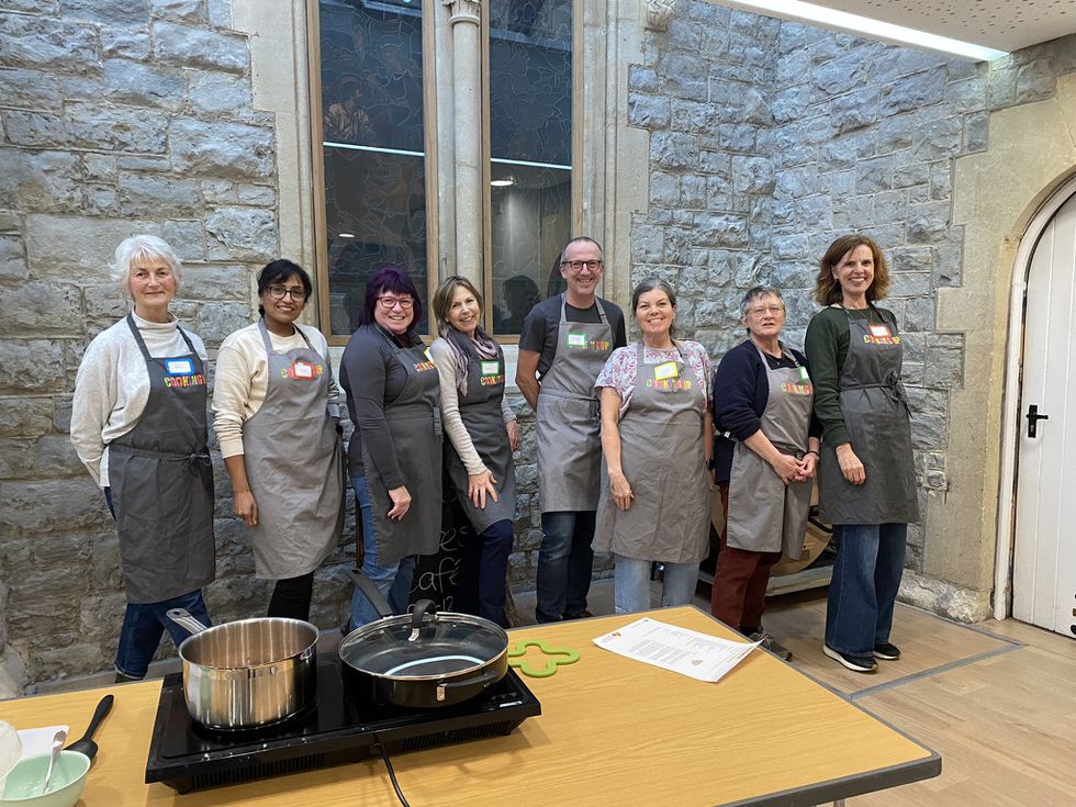 Volunteers plus John (founder). Janet second from right and Belinda far right.jpeg