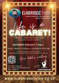 Life is a Cabaret flyer - 1