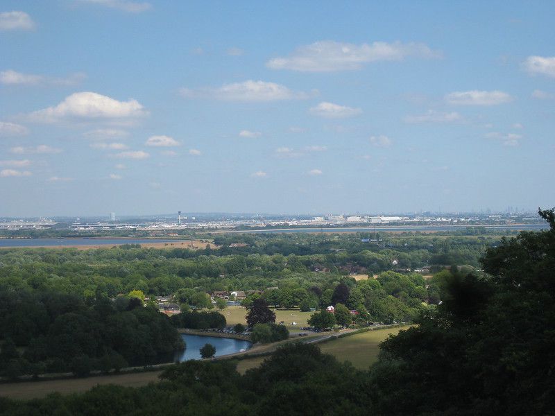 View from Air Forces Memorial Runnymede